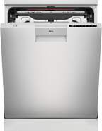 Lavavajillas AEG FFB83816PM - 14 Servicios, 60 cm, Clase D, Inverter, Display, Inox