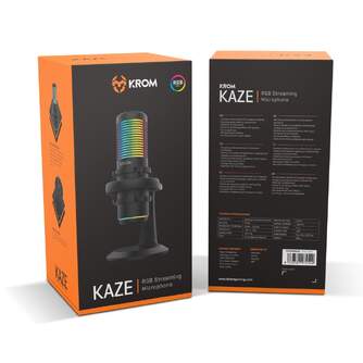 MICROFONO KROM KAZE RGB STREAMING