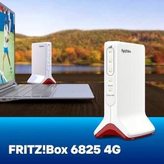 ROUTER 4G FRITZ! BOX 6825 4G INALAMBRICO 2,5GHZ