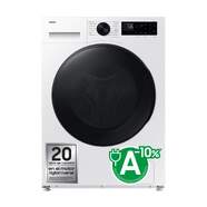 Lavadora Secadora Samsung WD90DG5G34BEEC - 9/5 kg, 1400 rpm, AI Ecobubble, Drum Clean+, Blanco