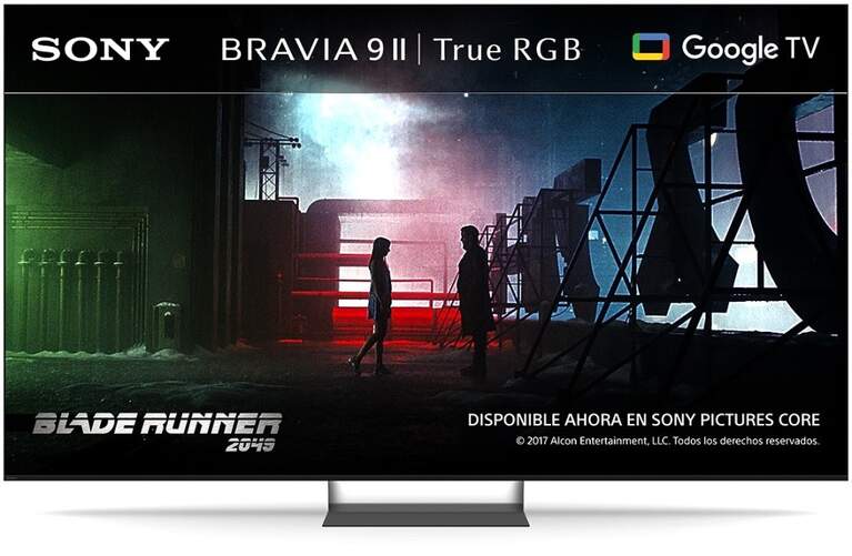 TV Sony 65" Bravia 9 II RGB MiniLED K65XR95M2PB - 4K Ultra HD, XR, GoogleTV, Dolby Atmos 80W, HDR10