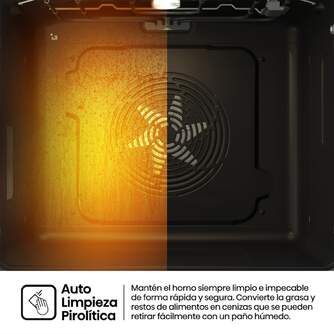 HORNO HISENSE O643PX 77L GT PIRO SONDA TERMIC INOX