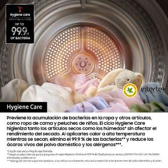 SECADORA SAMSUNG DV90DG52A0ABEC 9K BC DSP NEGRO