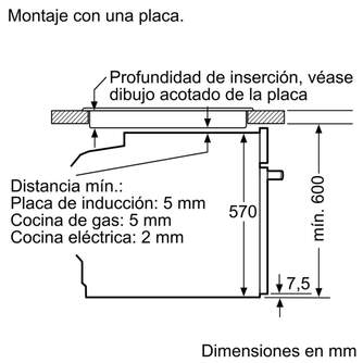 HORNO BOSCH HBG5780S0 MF GT LCD PIROLITICO INOX