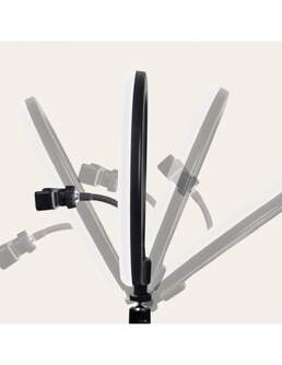 ANILLO DE LUZ KSIX TRIPODE SUELO 1,60M BXYOUTUB02