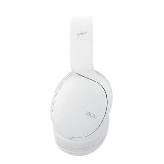 AURICULARES DCU BLUETOOTH DIADEMA   JACK BLANCO