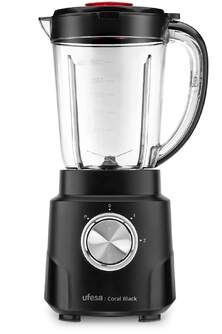 BATID. VASO UFESA CORAL BLACK 600W 1,5L  PICADORA 
