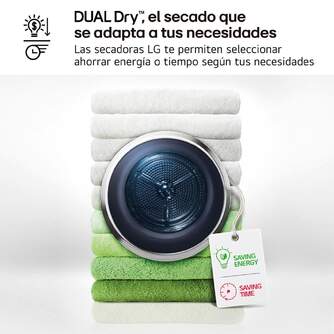SECADORA LG RHX5008TLB 8K WIFI BCO