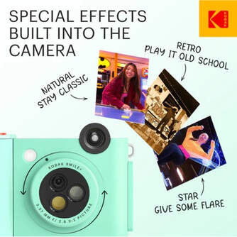 CAMARA KODAK SMILE  VERDE   PAPEL 20H