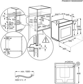 HORNO AEG BPE53512YM A  TOUCH PIROL GT