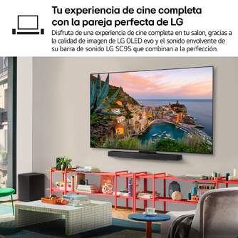 TV LG 83%%%quot; 83C54LA UHD OLED EVO ALFA9 144HZ