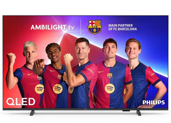 TV Philips QLED 65" 65PUS8209 - 4K Ultra HD, Ambilight, Titan OS, 20 W, HDR10+, 60 Hz