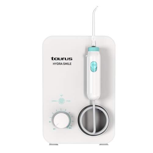 Irrigador Taurus Hydra Smile - 600 ml, 7 Boquillas, 10 V, 3 Modos, Blanco