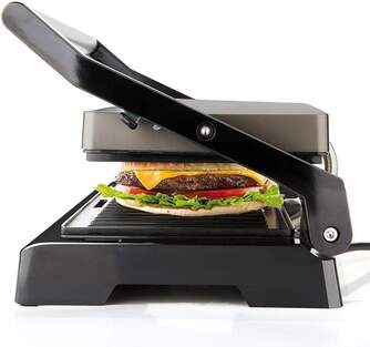 GRILL MINI BLACK%%%amp;DECKER BXGR1000E 1000W 23,14,5CM