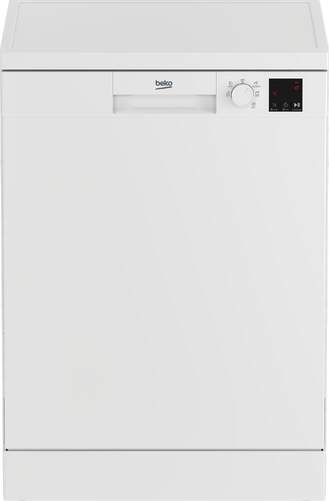 Lavavajilals Beko BDFN05330W - 5 programas, 13 servicios, 49 dBA, Clase D, Blanco