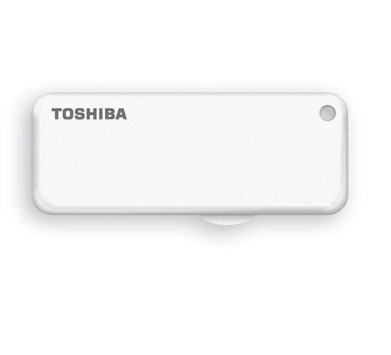 Memoria USB Toshiba Transmemory 64GB U203 - 66MB/s, USB 2.0, Retráctil