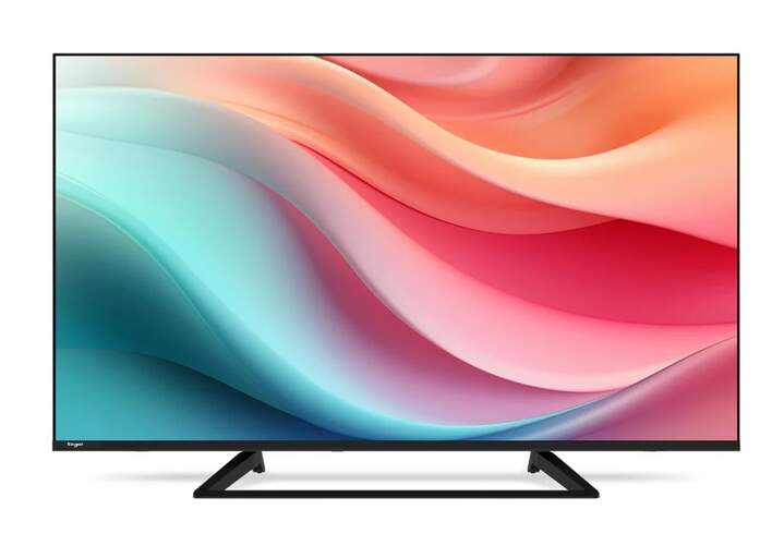 TV Engel 43" QLED LE4397QLED - 4K Ultra HD, Smart TV VIDAA, HDR10, Modo Hotel, Peana central