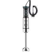 Batidora Kuken 30179 Premium - 1200 W, Cable Rizado, Inox, 230 V, Negro