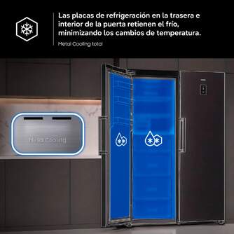FRI. SAMSUNG RR70H39CDTEF 186x60 1P NF DSP INOX