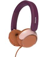Auriculares Philips TAK2000MP/00 infantil - Diadema, morado/magenta. limitaci&oacute;n ruido, cable USB-C