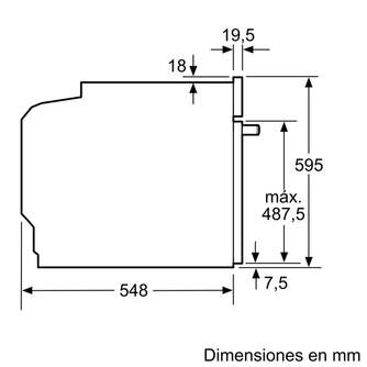 HORNO SIEMENS HS636GDS2 A  TOUCH VAPOR