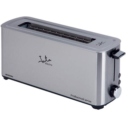 Tostador Jata TT1043 - 1000W, 1 Ranura larga, 5 Posiciones, Acero Inoxidable