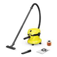Aspirador Karcher WD 2 Plus - 1000W, Sólidos y Líquidos, Depósito 12 Litros, Función Soplado
