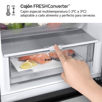 FRICOM. LG GBV3100EPY 186x60 NF 0%%%#186; INOX DOORCOOL