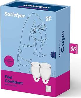 COPA MENSTRUAL CONFIDENT TRANSPARENT