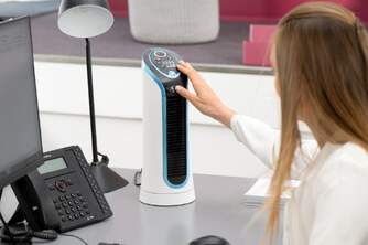 VENTILADOR TORRE ROWENTA VU6210F0 40CM 30W BLANCO