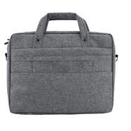 Malet&iacute;n Nilox Gris para port&aacute;tiles hasta 15,6" - 4 compartimentos, poli&eacute;ster