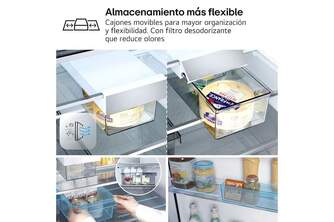 FRICOM. LG GBBS514AMB 18x60 INOX METALFRESH
