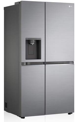 Frigorífico Americano LG GSLV71PZTD - Clase D, 635 L, DoorCooling, Sin Toma, Dispensador, Inox
