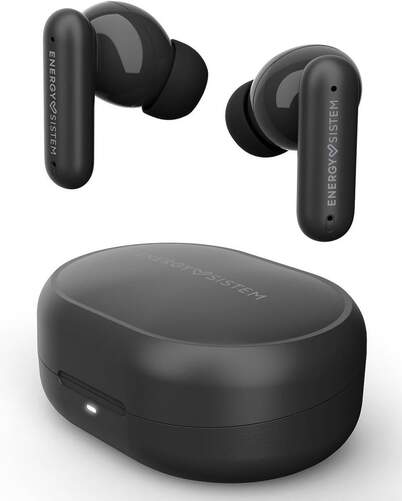 Auriculares Energy Sistem Chill- Bluetooth 6.0, 21 h autonom&iacute;a,ANC, 4 micr&oacute;fonos, Negro