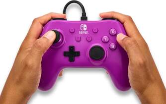 MANDO POWER A SWITCH CON CABLE GRAPE PURPLE
