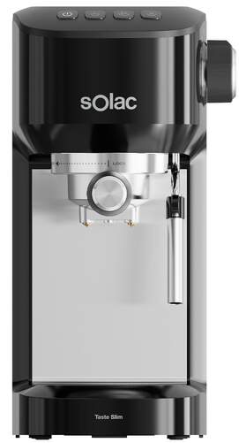 Cafetera Solac CE4511  Express - 1300 W, 20 Bar, 1,4 L, Negro, Inox