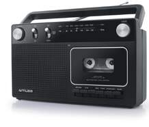 Radio Cassette Muse M-152RC - Pilas, Negro, Radio FM/MW