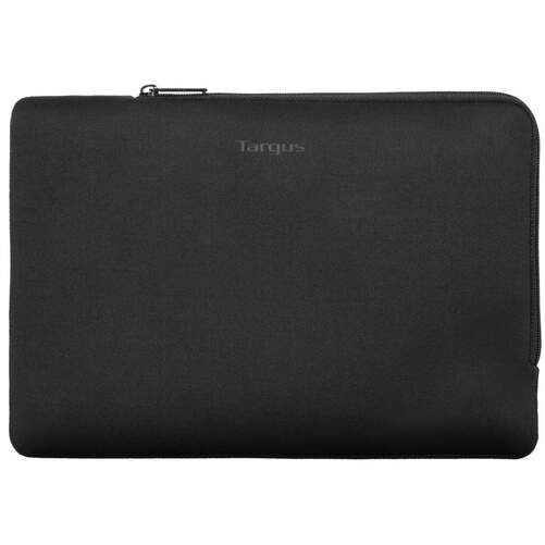 Funda Ordenador Targus MultiFit EcoSmart Negra - 13-14", Forro Antiarañazos, Material Reciclado