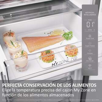 FRICOM. HAIER HDPW7620AANPK 205x60 NF INOX