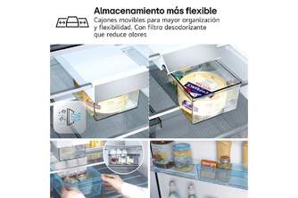 FRICOM. LG GBBS727BMB 203x60 INOX DSP