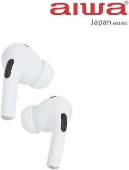 AURICULARES AIWA EBTW-350WT BT TWS BLANCO
