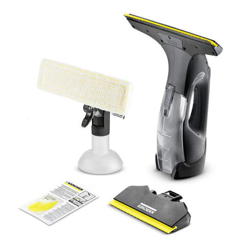 Limpiacristales Karcher WV5PLUS - Autonomía 35 min, 150 ml, Negro, Amarillo