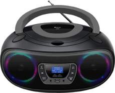 Radio CD Denver TDB-212 Gris - 3,6 W RMS, Bluetooth, DAB+ y FM