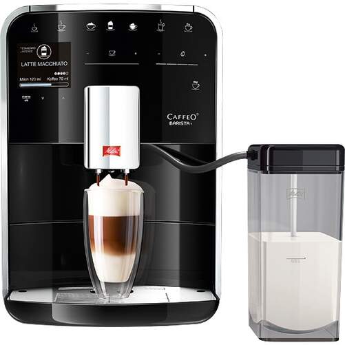 Cafetera Automática Melitta Barista T F830-002 - 5 Intensidades, Depósito Leche, 1,8L, Ajuste Grano