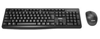 TECLADO   RATON NILOX XKMWE012 INALAMBRICO NEGRO