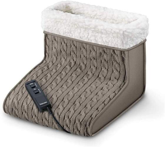 Calientapies Beurer FWM45 Función Masage - 15 W, 32x26 cm, Beige