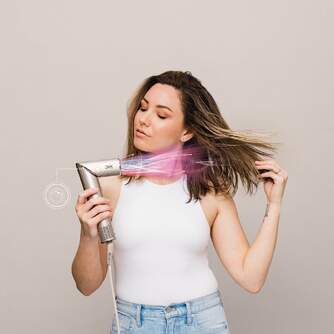 SECADOR SHARK HD446SLEU 5EN1 1400W CHAMPGNE