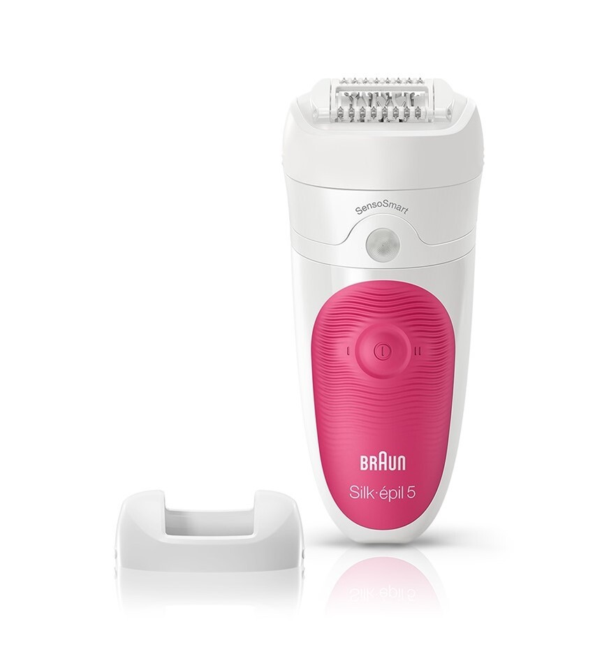 Braun 5 5500 sensosmart 1 plástico 2 velocidades rosa blanco depiladora silkepil se5500 new sensor black friday wet&dry dry epil senso el�ctrica blancoframbuesa 28 la 4210201190530 una mujerun mayor contacto piel escobilla cargador multicolor smart 55500 arranque multizonas recargable sin cable