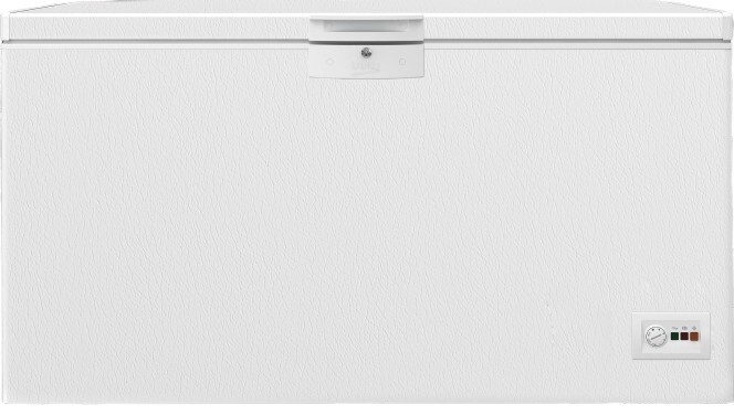 Congelador Horizontal Beko HSM37540 - 360 L, 86x129 cm, Clase E, 3*, Blanco