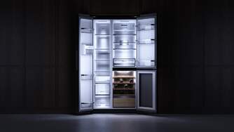 FRI. TEKA RLF85950 183x91x70 NF NEGRO DSP VINOTECA